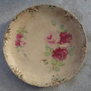 Antique Wheeling La Belle China Gold edged…